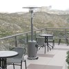 Flash Furniture Round Outdoor Patio Heater - Silver -7.5 Feet Tall NAN-HSS-AGH-SL-GG